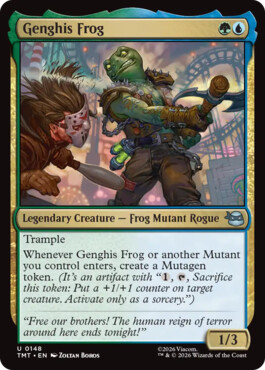Genghis Frog - Teenage Mutant Ninja Turtles