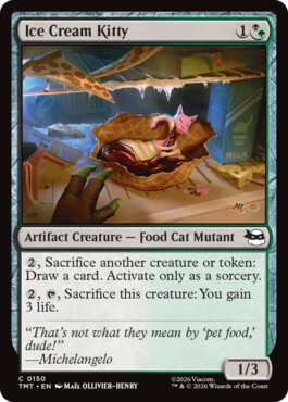 Ice Cream Kitty - Teenage Mutant Ninja Turtles