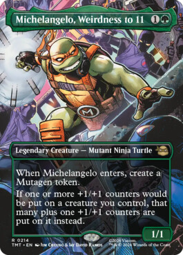 Michelangelo, Weirdness to 11 - Teenage Mutant Ninja Turtles