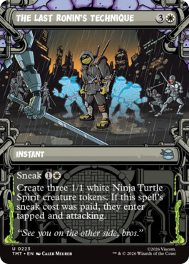 The Last Ronin's Technique - Teenage Mutant Ninja Turtles