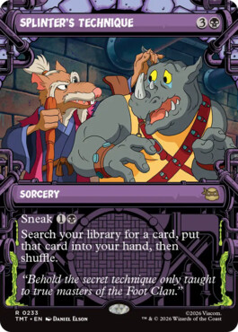 Splinter's Technique - Teenage Mutant Ninja Turtles