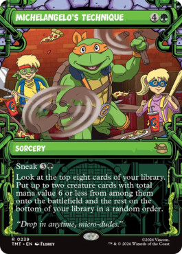 Michelangelo's Technique - Teenage Mutant Ninja Turtles