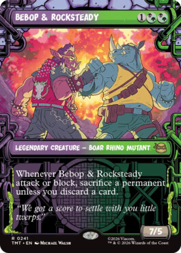 Bebop & Rocksteady - Teenage Mutant Ninja Turtles