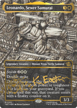 Leonardo, Sewer Samurai - Teenage Mutant Ninja Turtles