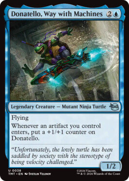 Donatello, Way with Machines - Teenage Mutant Ninja Turtles