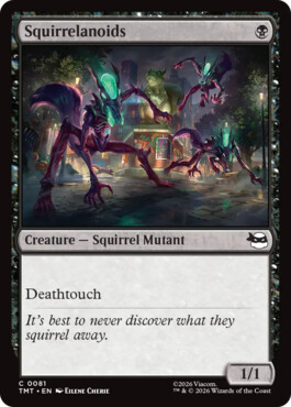 Squirrelanoids - Teenage Mutant Ninja Turtles