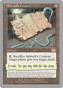 Ashnod's Coupon - Unglued