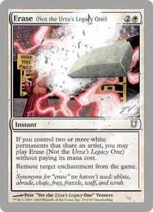 Erase (Not the Urza's Legacy One) - Unhinged