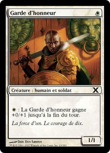 Garde d'honneur - 10ième Edition