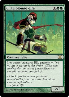 Championne elfe - 10ième Edition