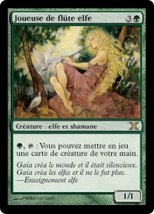 Joueuse de flûte elfe - 10ième Edition