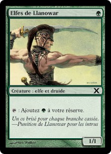 Elfes de Llanowar - 10ième Edition