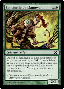 Sentinelle de Llanowar - 10ième Edition