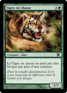Tigre en chasse - 10ième Edition