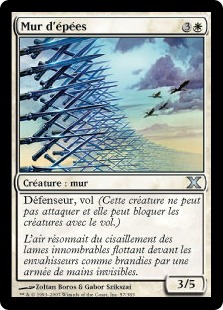 Mur d'épées - 10ième Edition