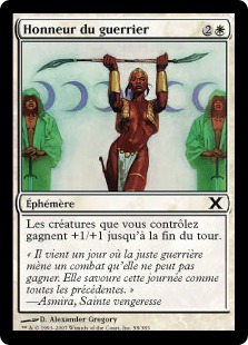 Honneur du guerrier - 10ième Edition