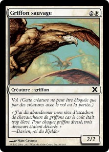 Griffon sauvage - 10ième Edition