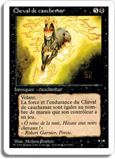 Cheval de cauchemar - 3ième Edition (non limitée)
