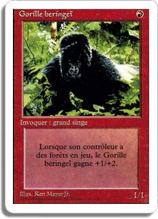 Gorille beringeï - 3ième Edition (non limitée)