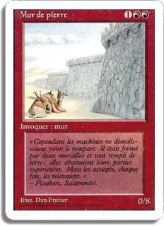 Mur de pierre - 3ième Edition (non limitée)