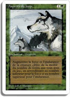 Aspects du loup - 3ième Edition (non limitée)