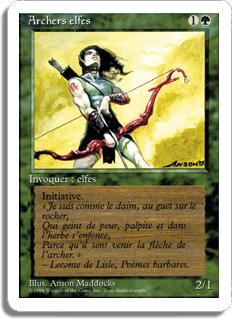 Archers elfes - 3ième Edition (non limitée)