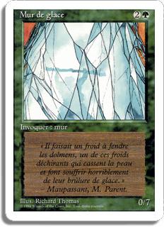 Mur de glace - 3ième Edition (non limitée)