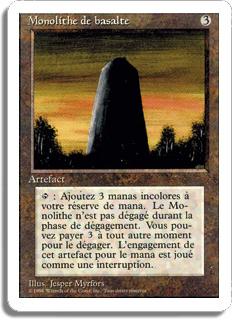 Monolithe de basalte - 3ième Edition (non limitée)