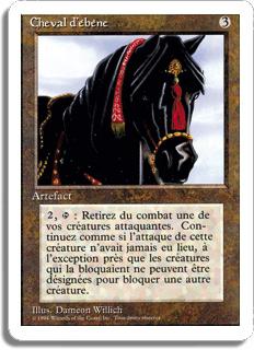 Cheval d'ébène - 3ième Edition (non limitée)