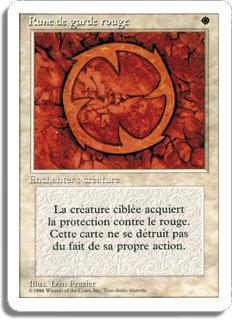 Rune de garde rouge - 3ième Edition (non limitée)