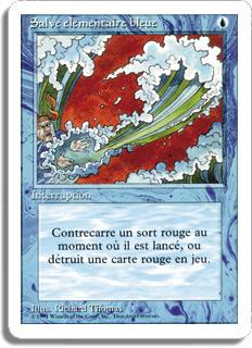 Salve élémentaire bleue - 3ième Edition (non limitée)