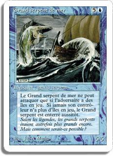Grand serpent de mer - 3ième Edition (non limitée)