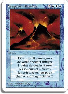 Éruption volcanique - 3ième Edition (non limitée)