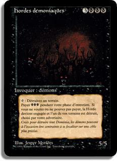 Hordes démoniaques - 3ième Edition (limitée)