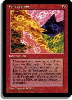 Voile de chaos - 3ième Edition (limitée)