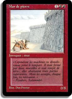 Mur de pierre - 3ième Edition (limitée)