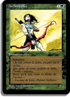 Archers elfes - 3ième Edition (limitée)