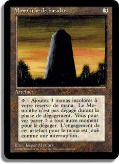 Monolithe de basalte - 3ième Edition (limitée)