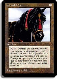 Cheval d'ébène - 3ième Edition (limitée)