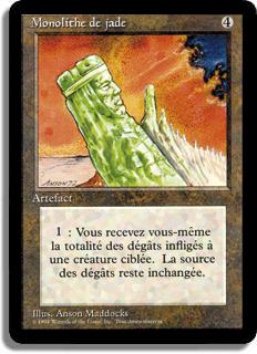 Monolithe de jade - 3ième Edition (limitée)