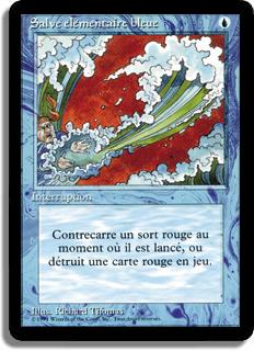 Salve élémentaire bleue - 3ième Edition (limitée)