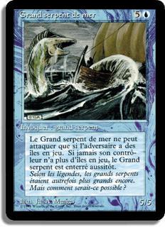 Grand serpent de mer - 3ième Edition (limitée)