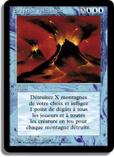 Éruption volcanique - 3ième Edition (limitée)