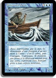 Élémental d'eau - 3ième Edition (limitée)