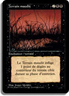 Terrain maudit - 3ième Edition (limitée)