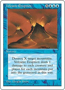 Éruption volcanique - 4ième Edition