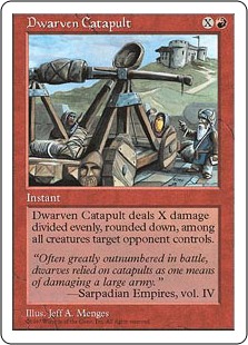 Catapulte naine - 5ième Edition