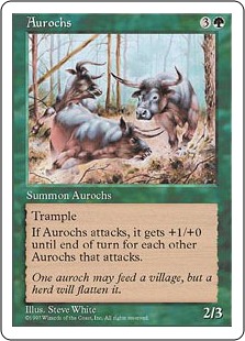 Aurochs - 5ième Edition