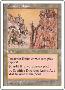 Ruines naines - 5ième Edition