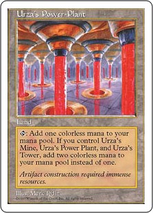 Centrale énergétique d'Urza - 5ième Edition